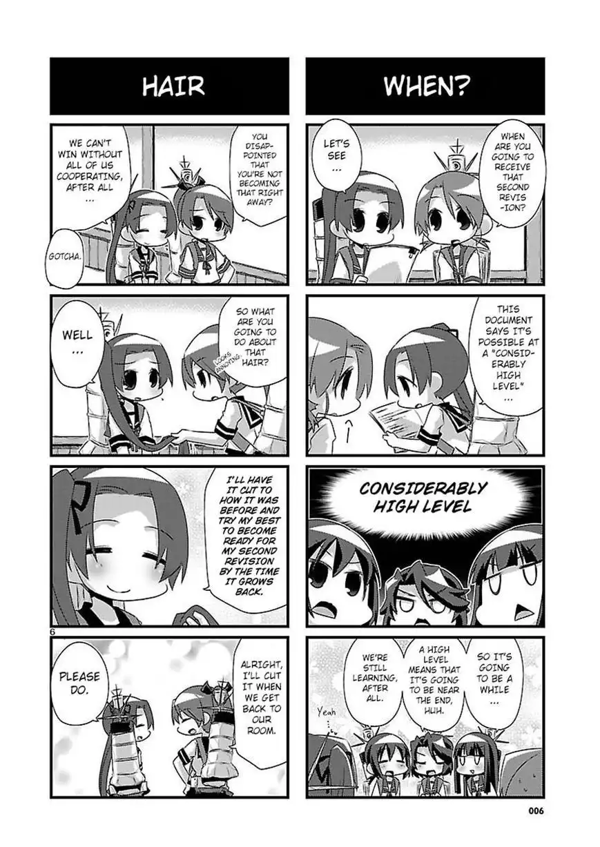 Kantai Collection - Kankore - 4-koma Comic - Fubuki, Ganbarimasu! Chapter 46 6